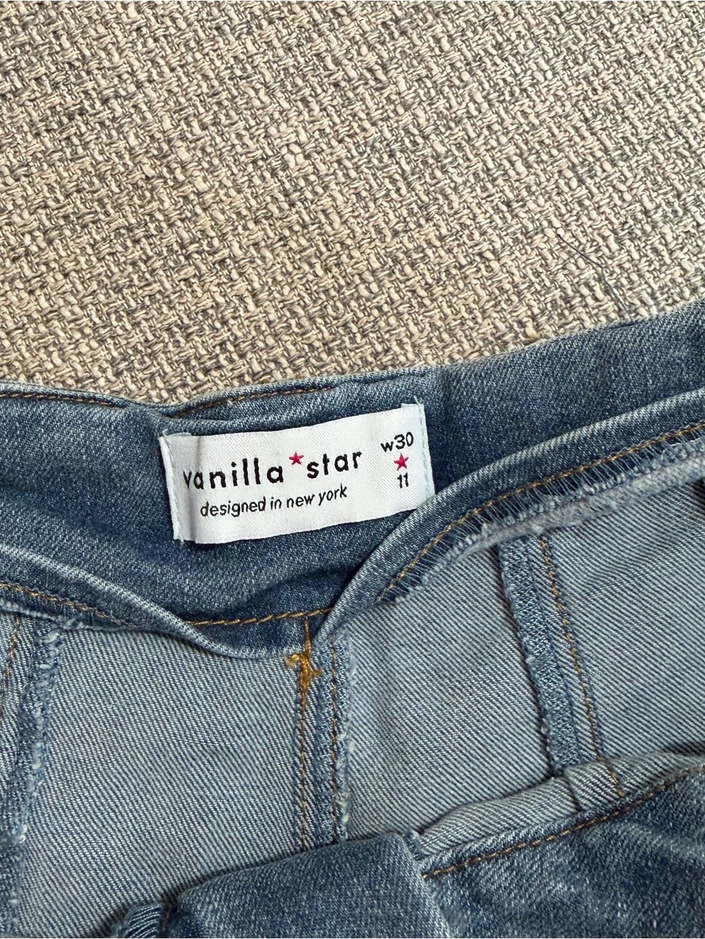 Star Jean Shorts - Picture 6 of 6